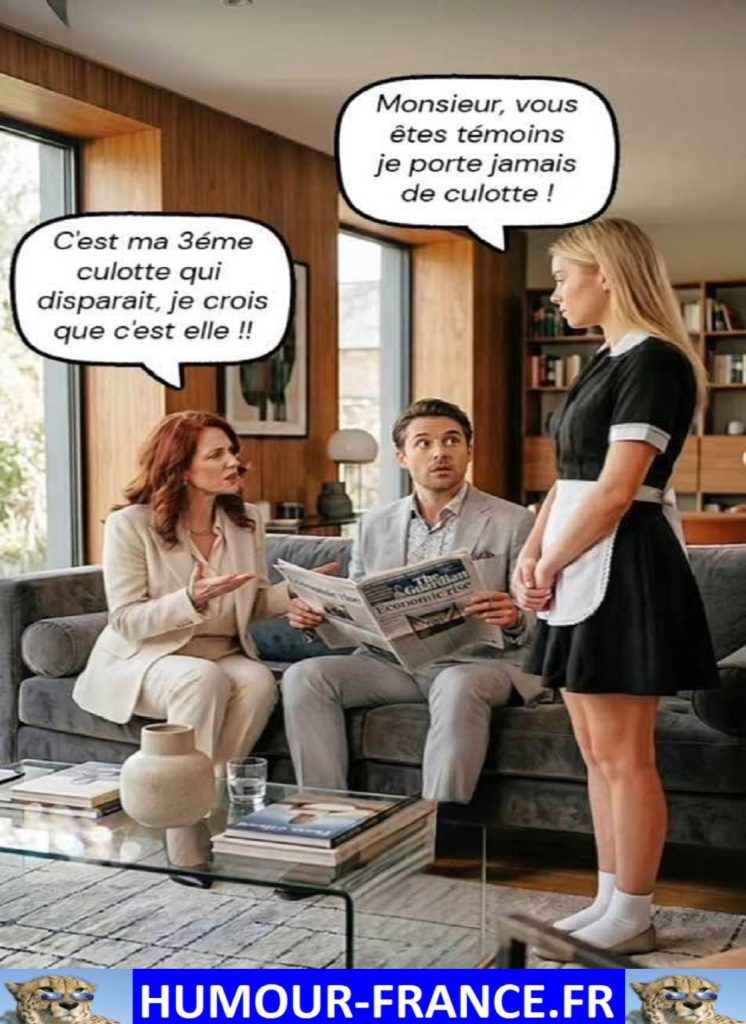 C’est ma 3eme culotte qui disparait, je crois que c’est elle !!