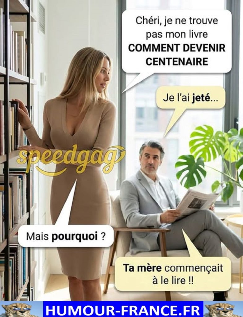 Chéri, je ne trouve pas mon livre comment devenir centenaire.