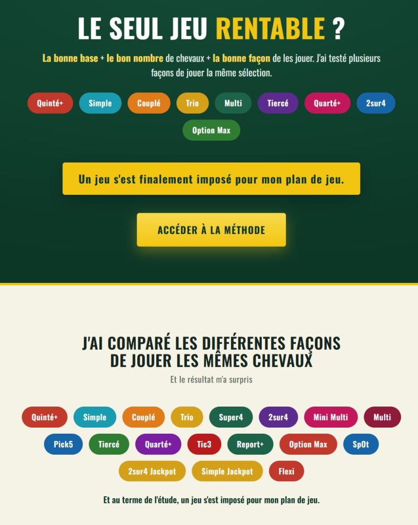 Le Seul Jeu Rentable