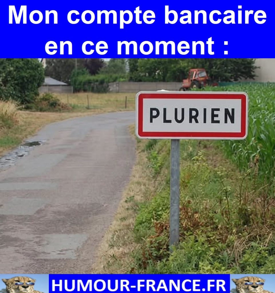 Mon compte bancaire en ce moment :