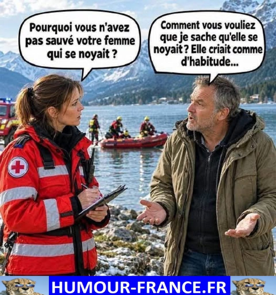 Pourquoi vous n’avez pas sauvé votre femme qui se noyait ?