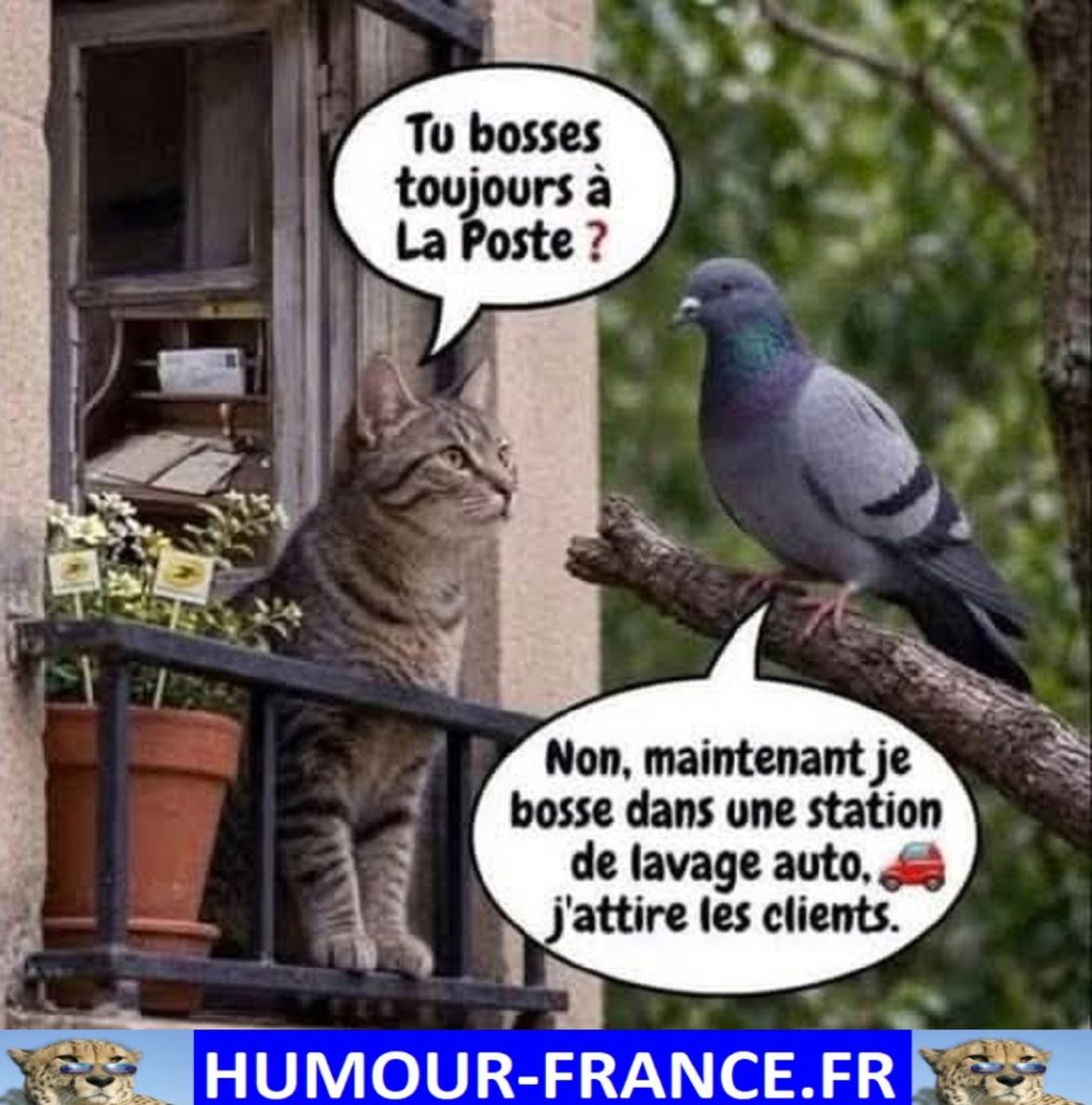 Tu bosses toujours à la poste ?